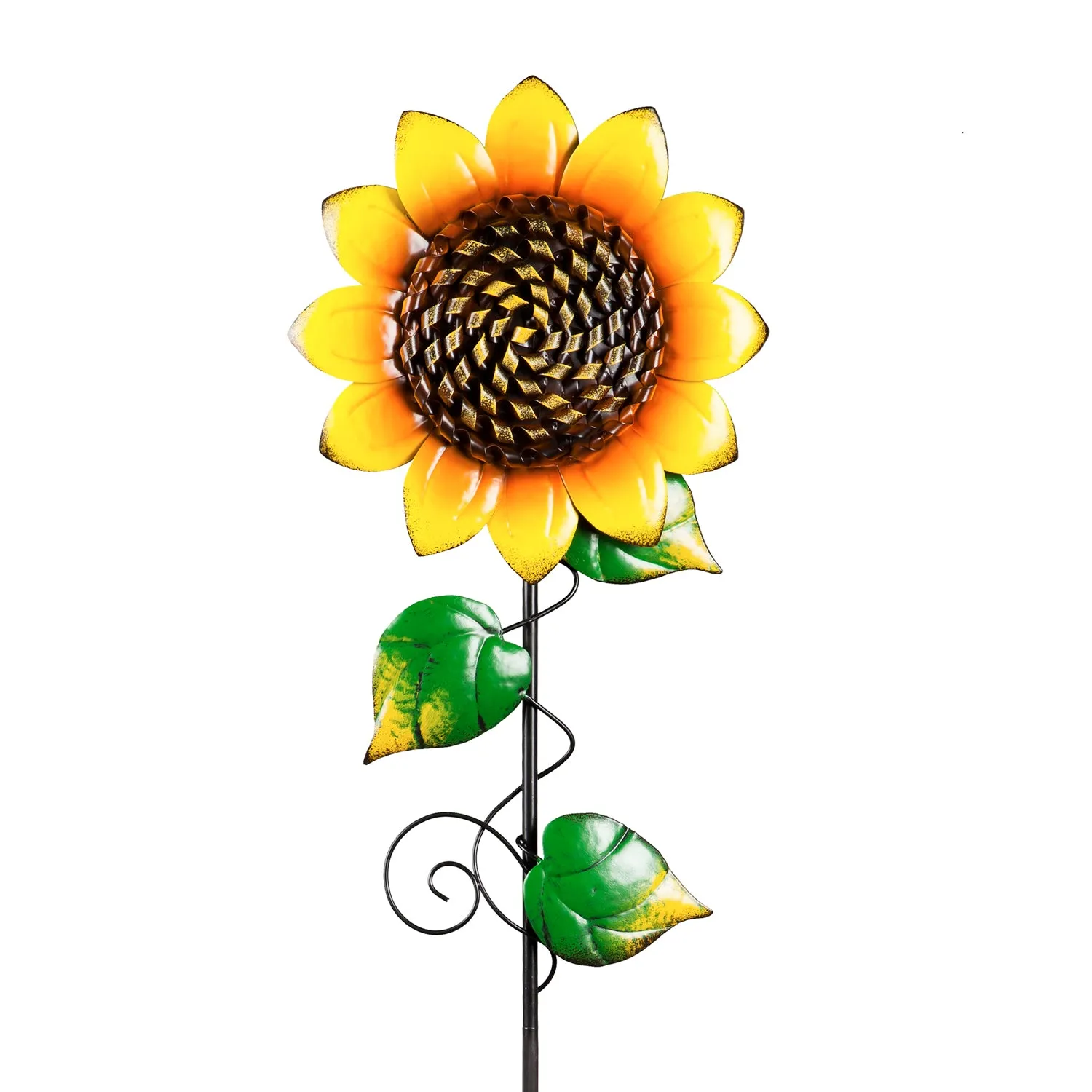 Radiant Sunflower Garden Stake, Set of 3,47m3873