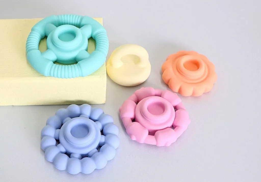 RAINBOW STACKER AND TEETHER TOY