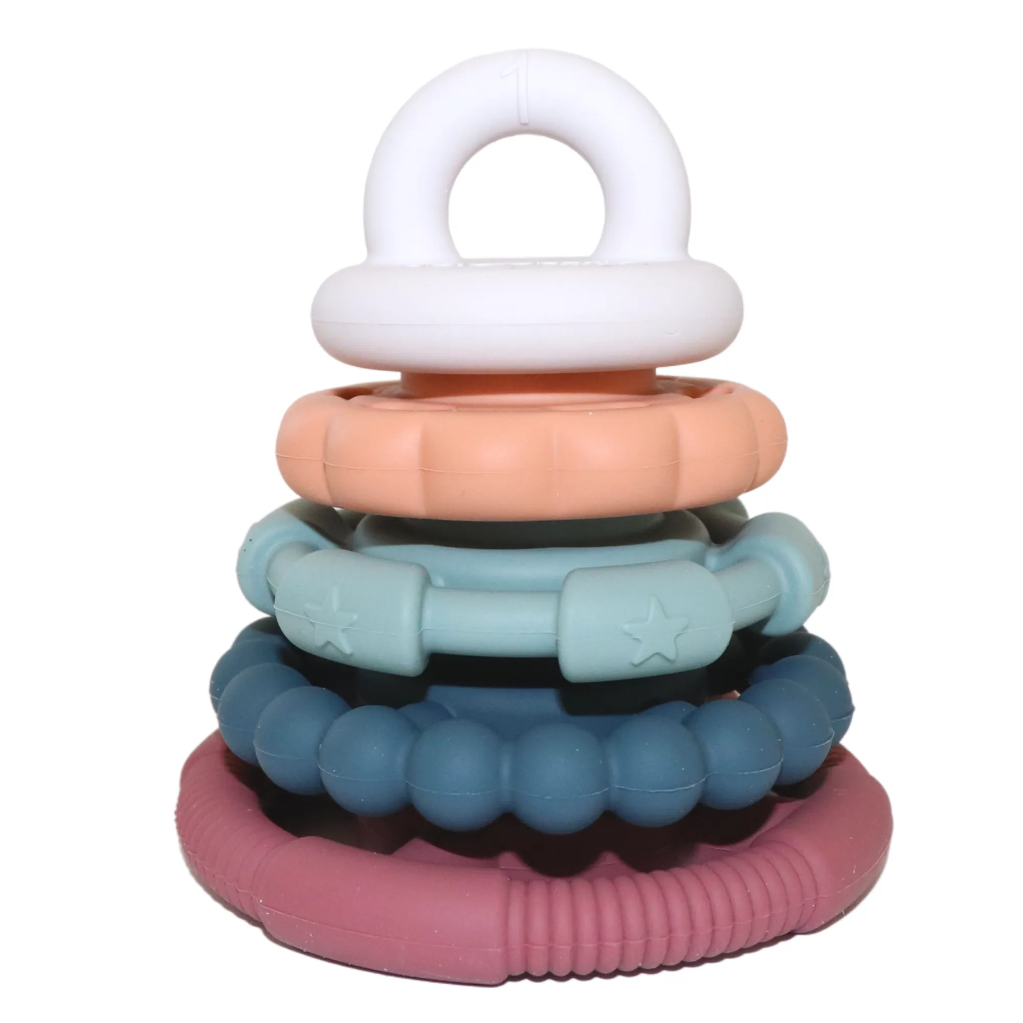 RAINBOW STACKER AND TEETHER TOY