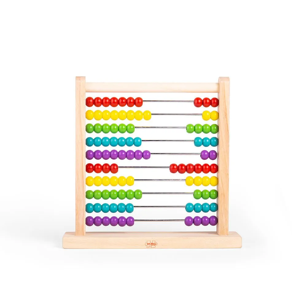 Rainbow Wooden Abacus Toy
