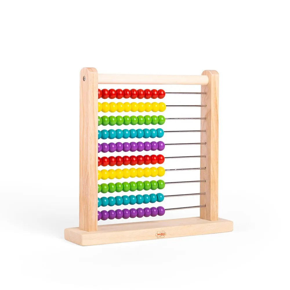 Rainbow Wooden Abacus Toy