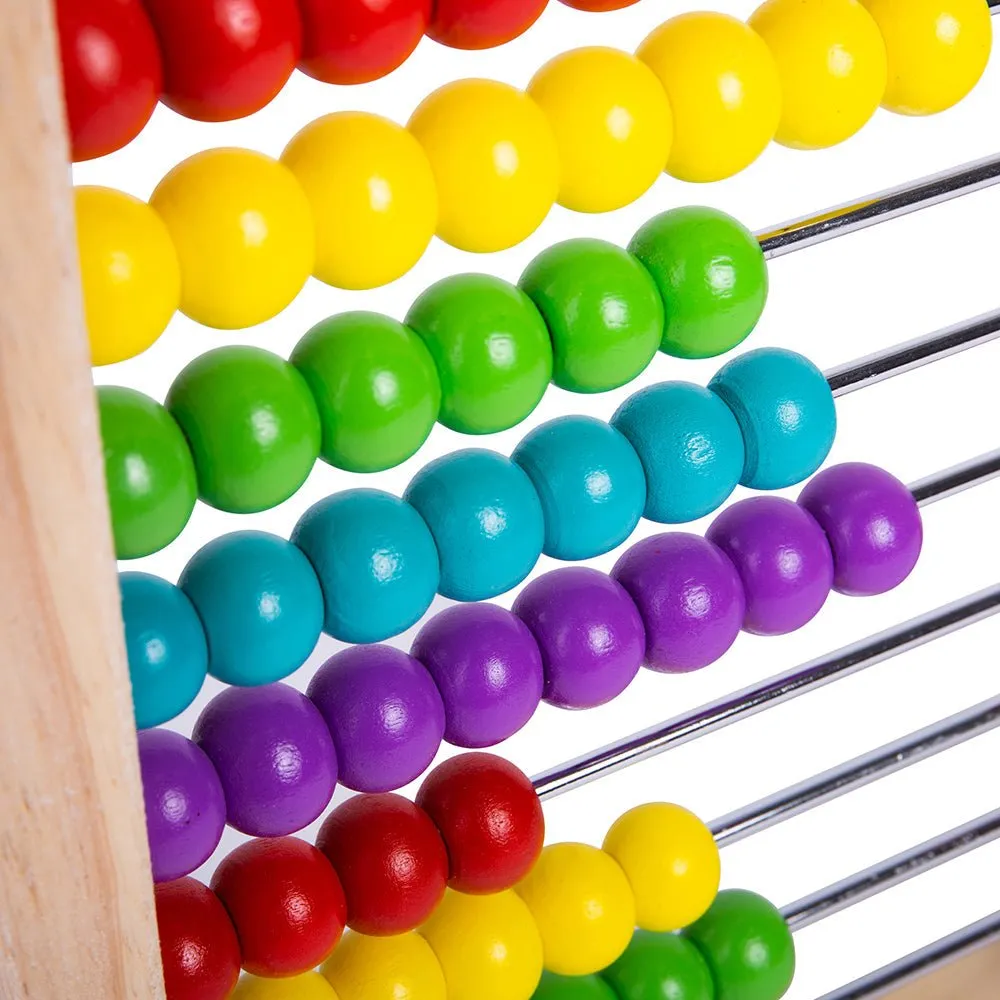 Rainbow Wooden Abacus Toy