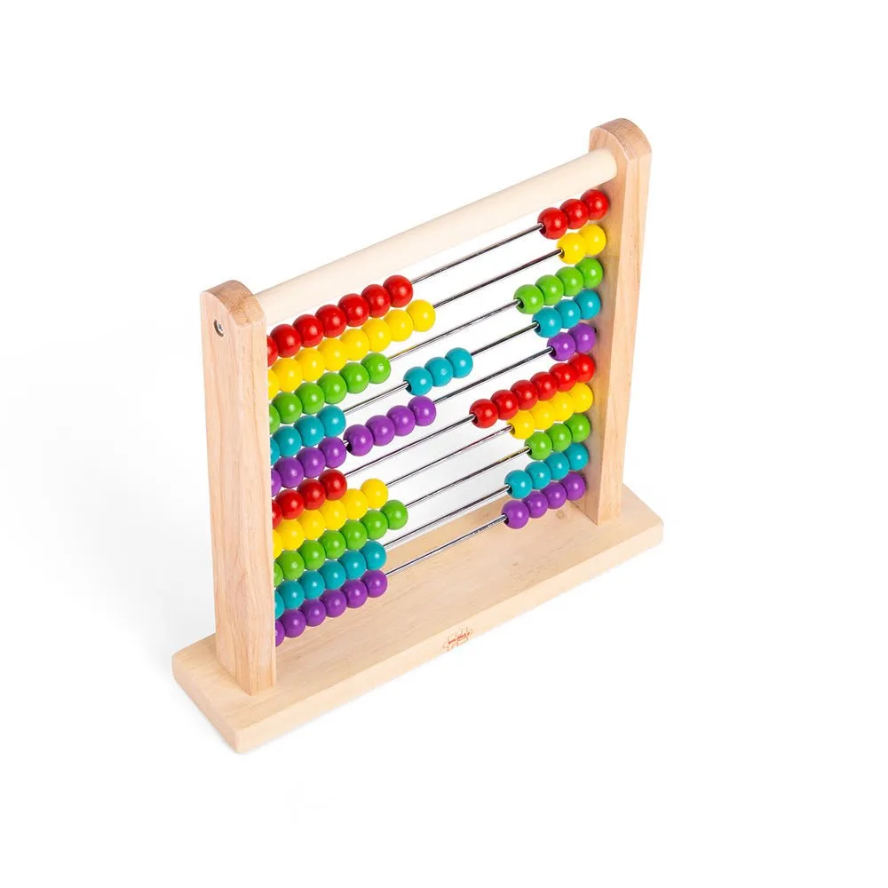 Rainbow Wooden Abacus Toy