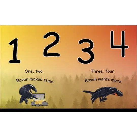 Raven Series: Raven and Frog Count
