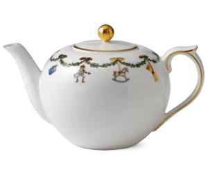 RC Star Fluted Christmas Tea Pot