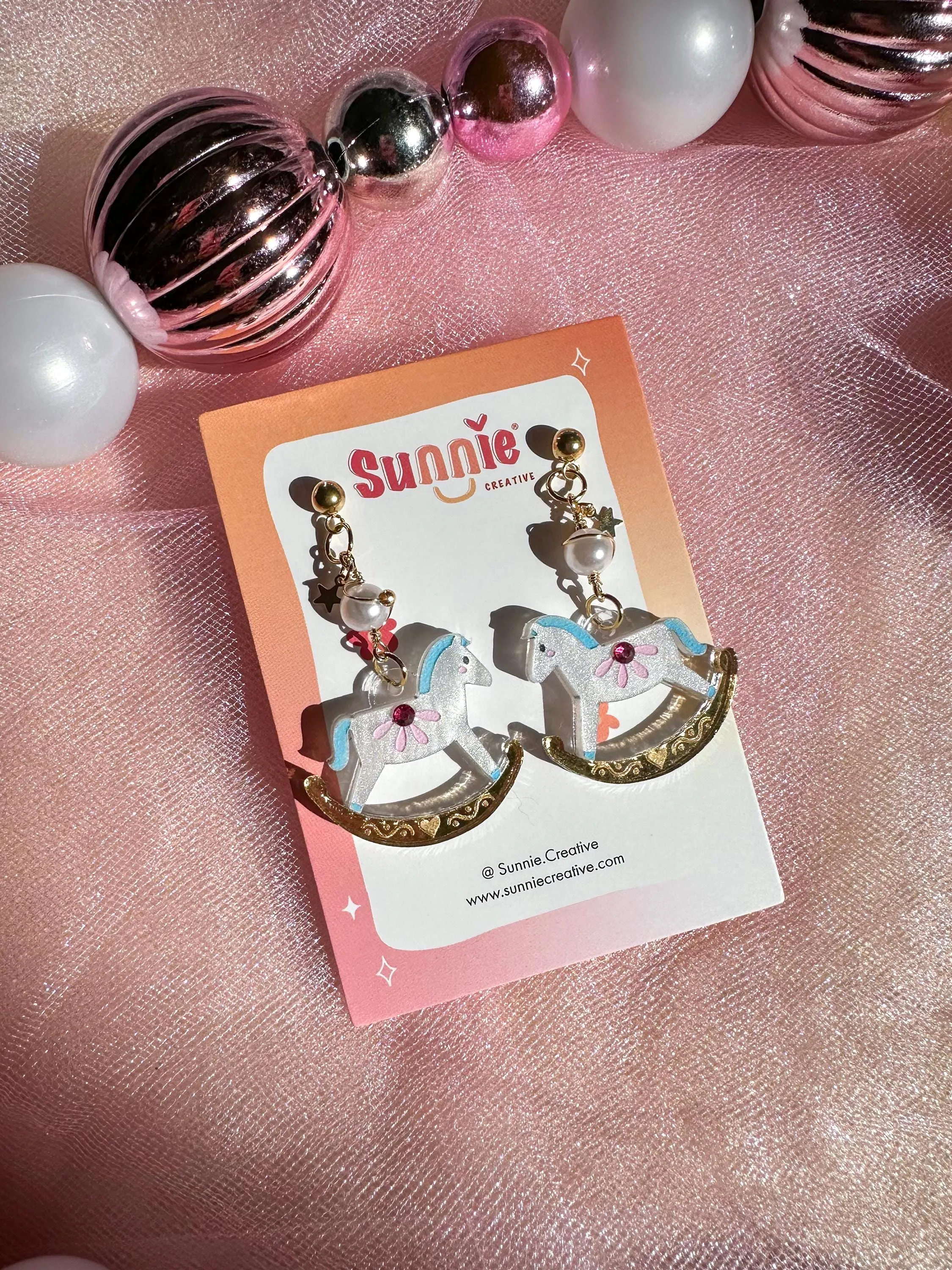 Rocking Horse Earrings