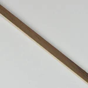 Rocklite Sundari Wood Binding with 0.8mm White line 6.8mm x 2mm x 860mm