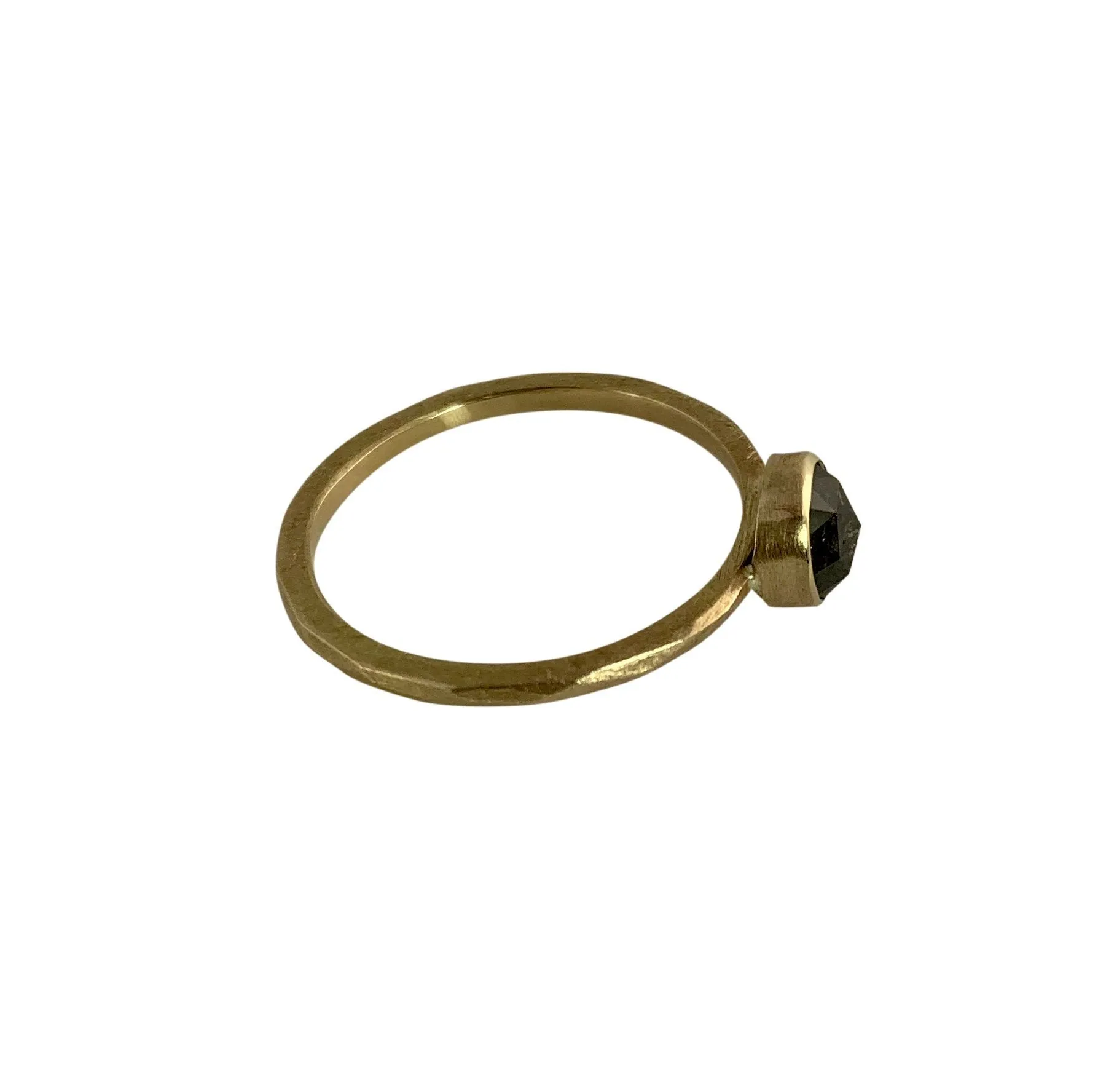 Rose-cut Nugget Solitaire