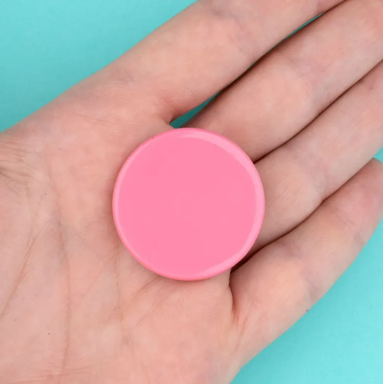 Round hair clip