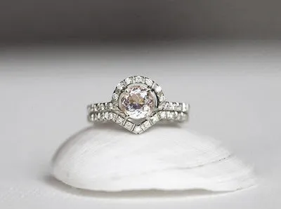 Sabrina Morganite Ring