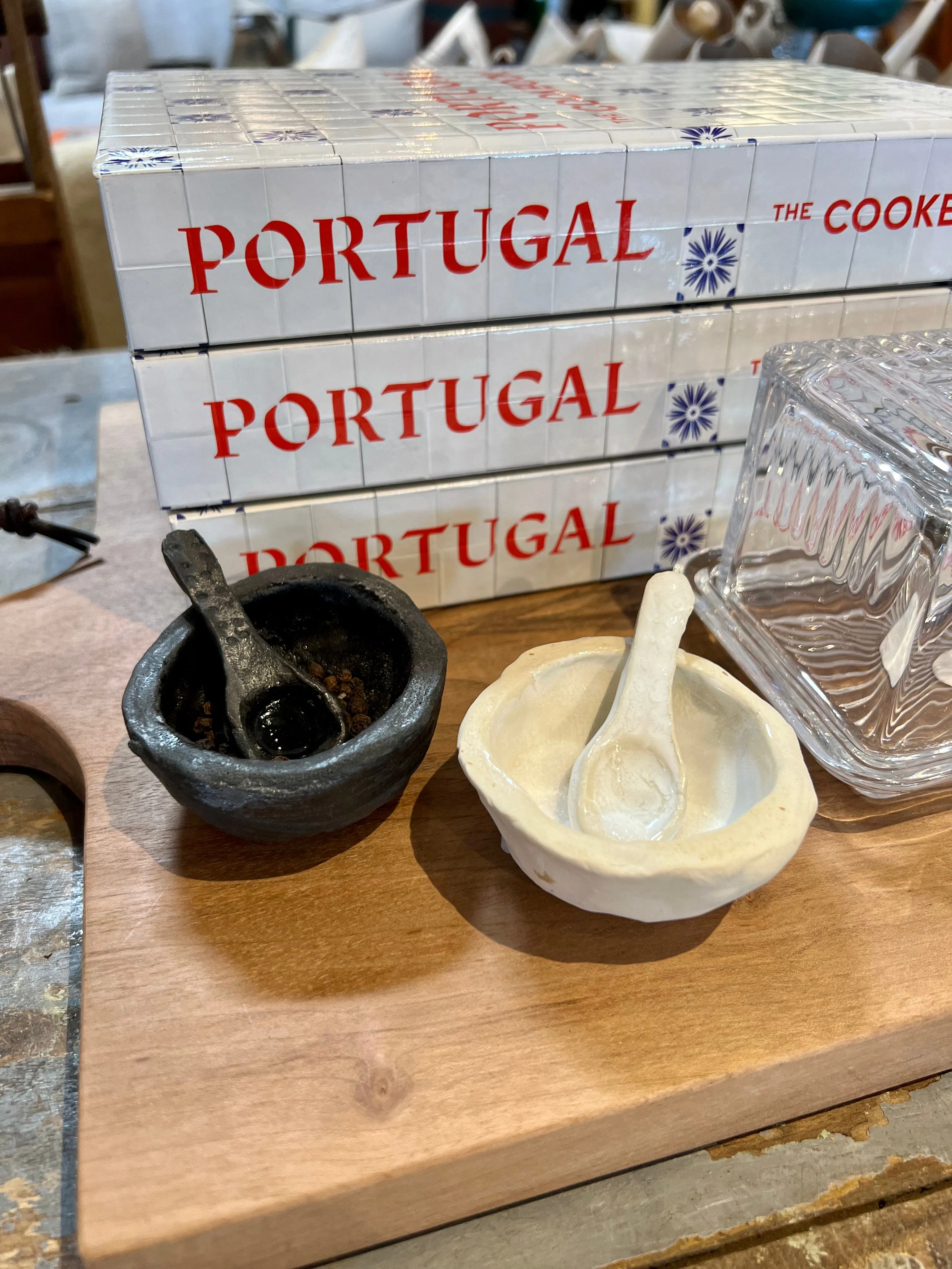 Salt and Pepper Handmade Set
