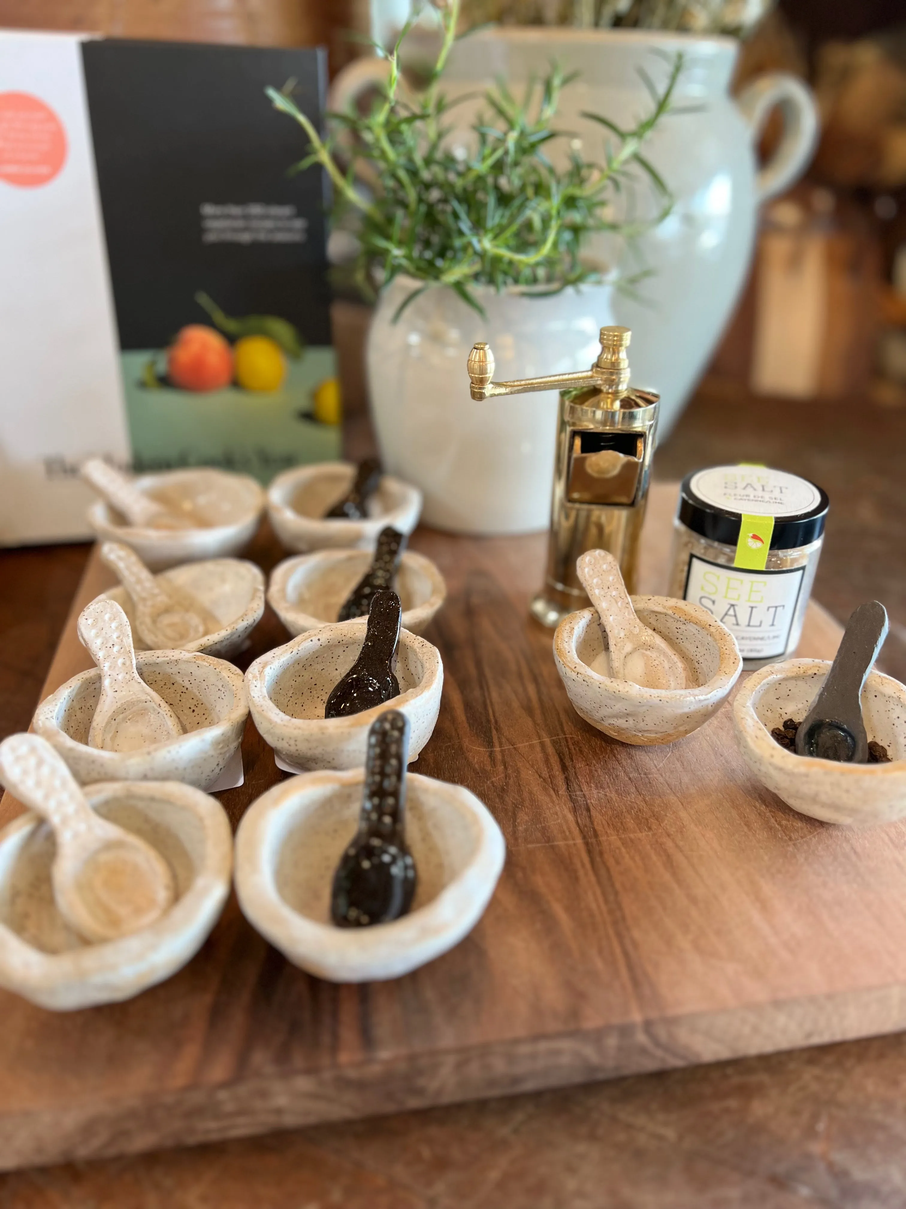 Salt and Pepper Handmade Set