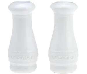 Salt and Pepper Shakers White