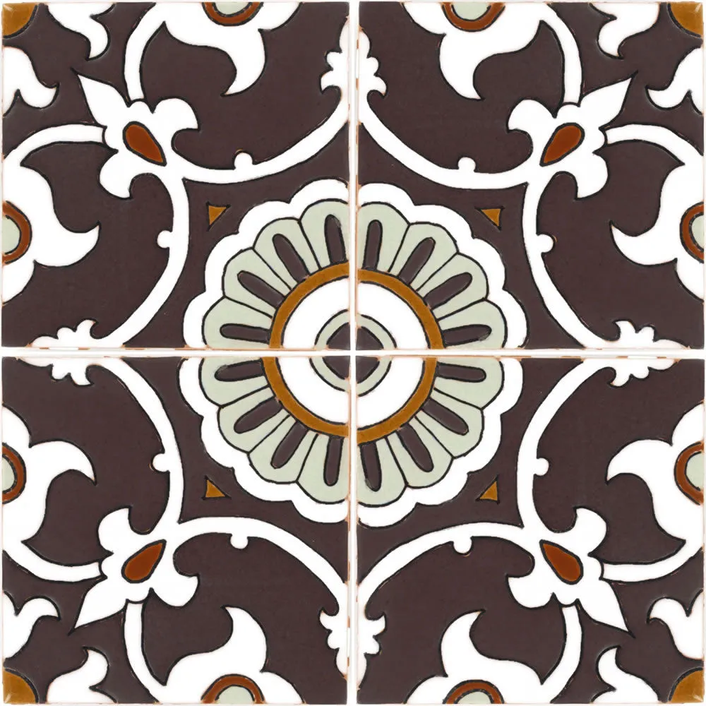 Santa Barbara Ceramic Decorative Tile: Avidan