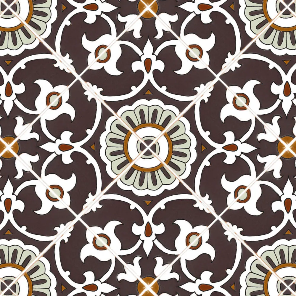 Santa Barbara Ceramic Decorative Tile: Avidan