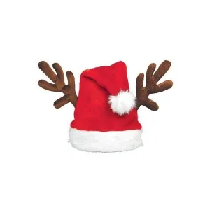 Santa Hat And Antlers