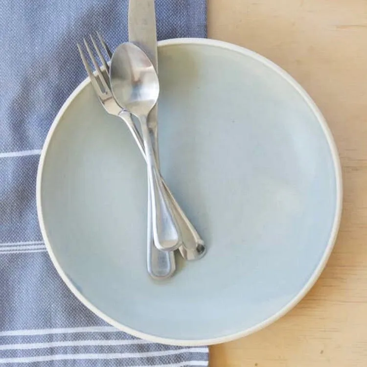 Saucy Coral Plate 8”D