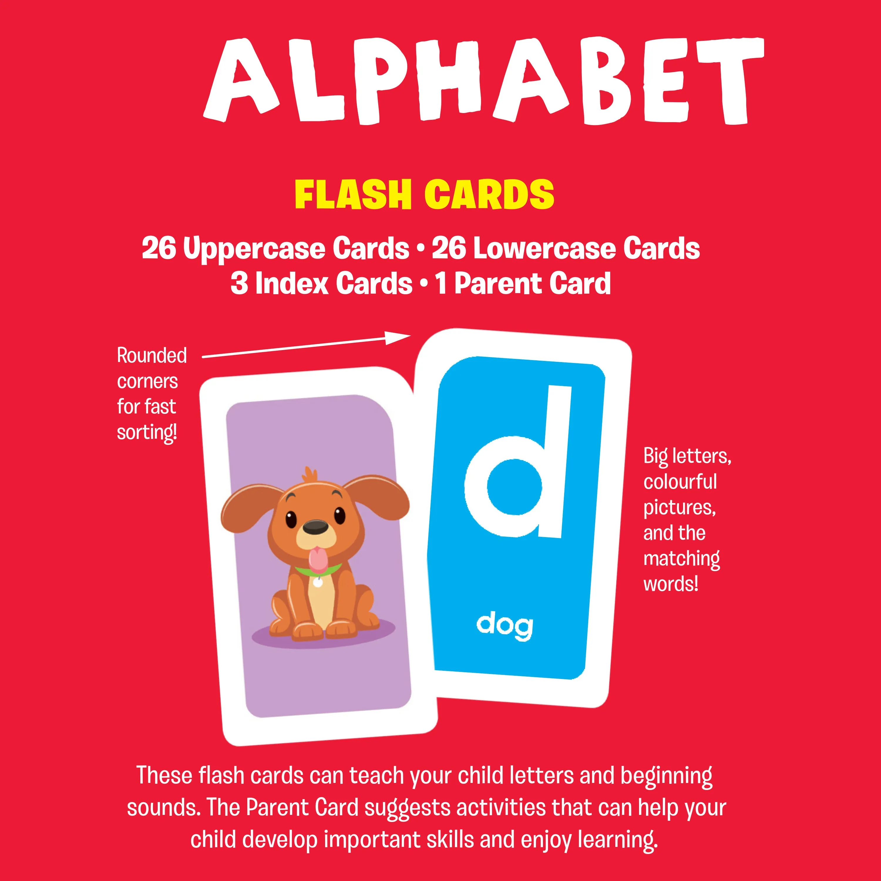 School Zone Flash Cards Alphabet 2024 ED