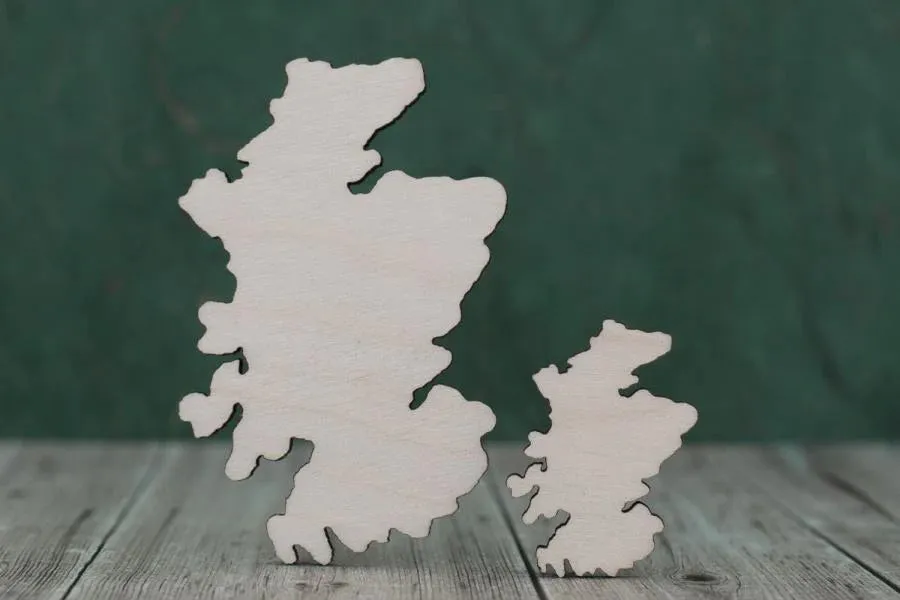 Scotland outline map shape - 4mm Plywood