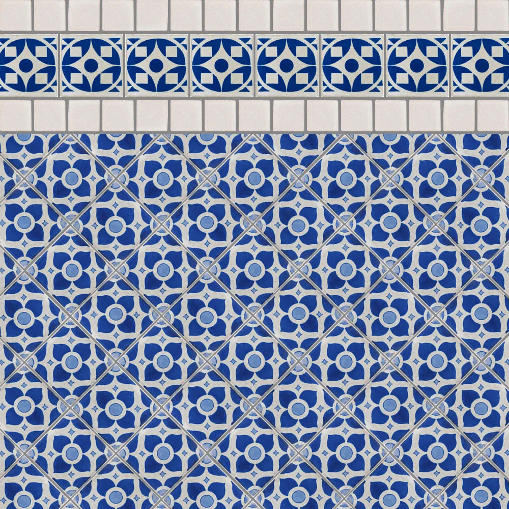 Siena Ceramic Decorative Tile: Pietraviva
