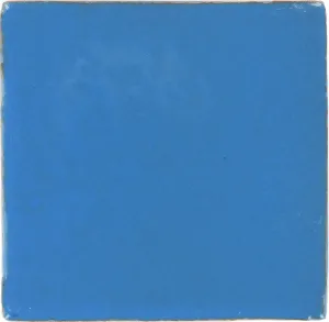 Siena Ceramic Solid Tile: Azure Gloss