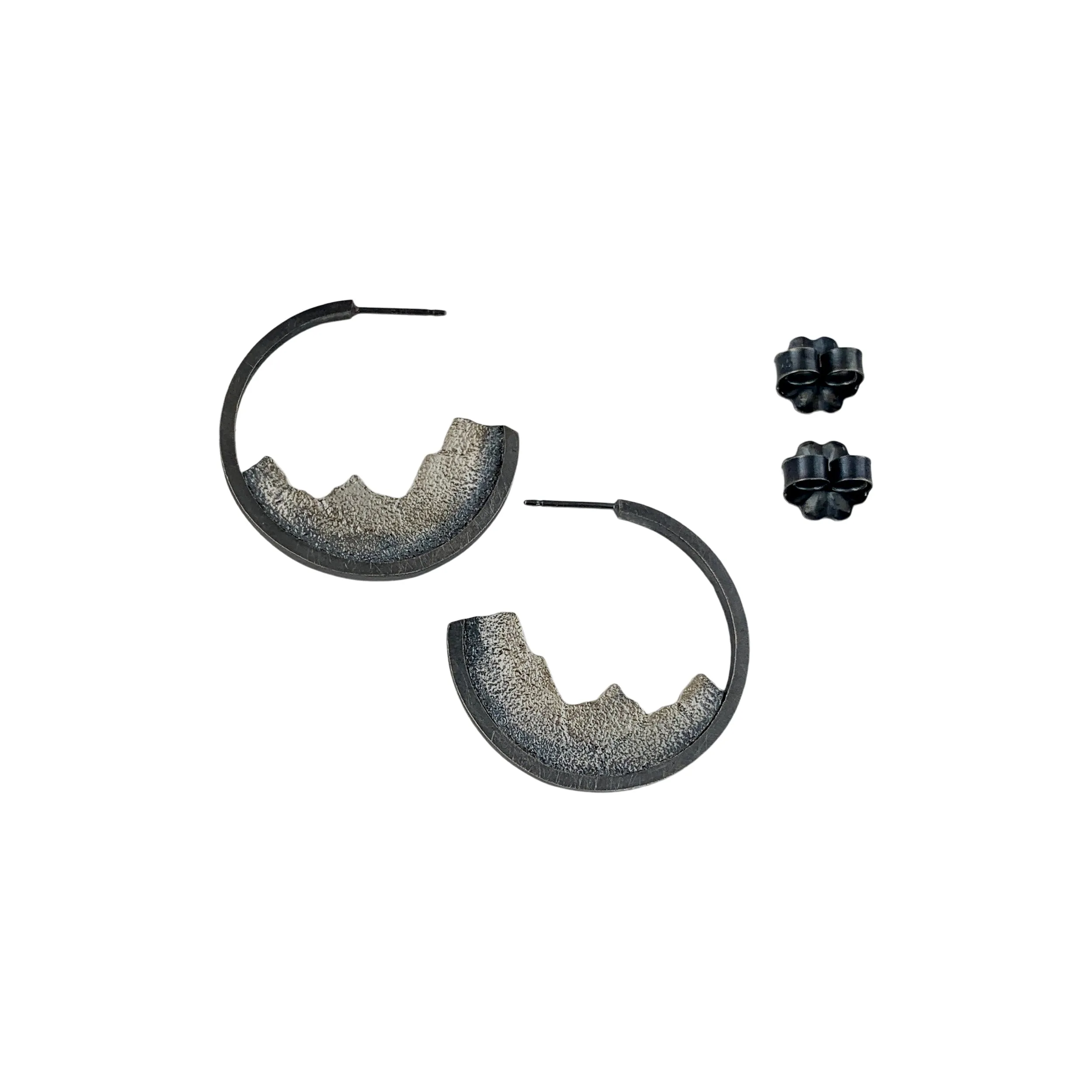 Sierra Hoops -Silver