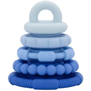 Silicone Stacker & Teether Toy - 0  (9 styles)