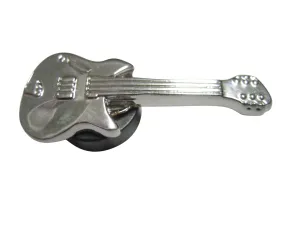 Silver Toned Electric Guitar Magnet
