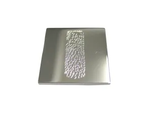 Silver Toned Etched Helical Virus Magnet