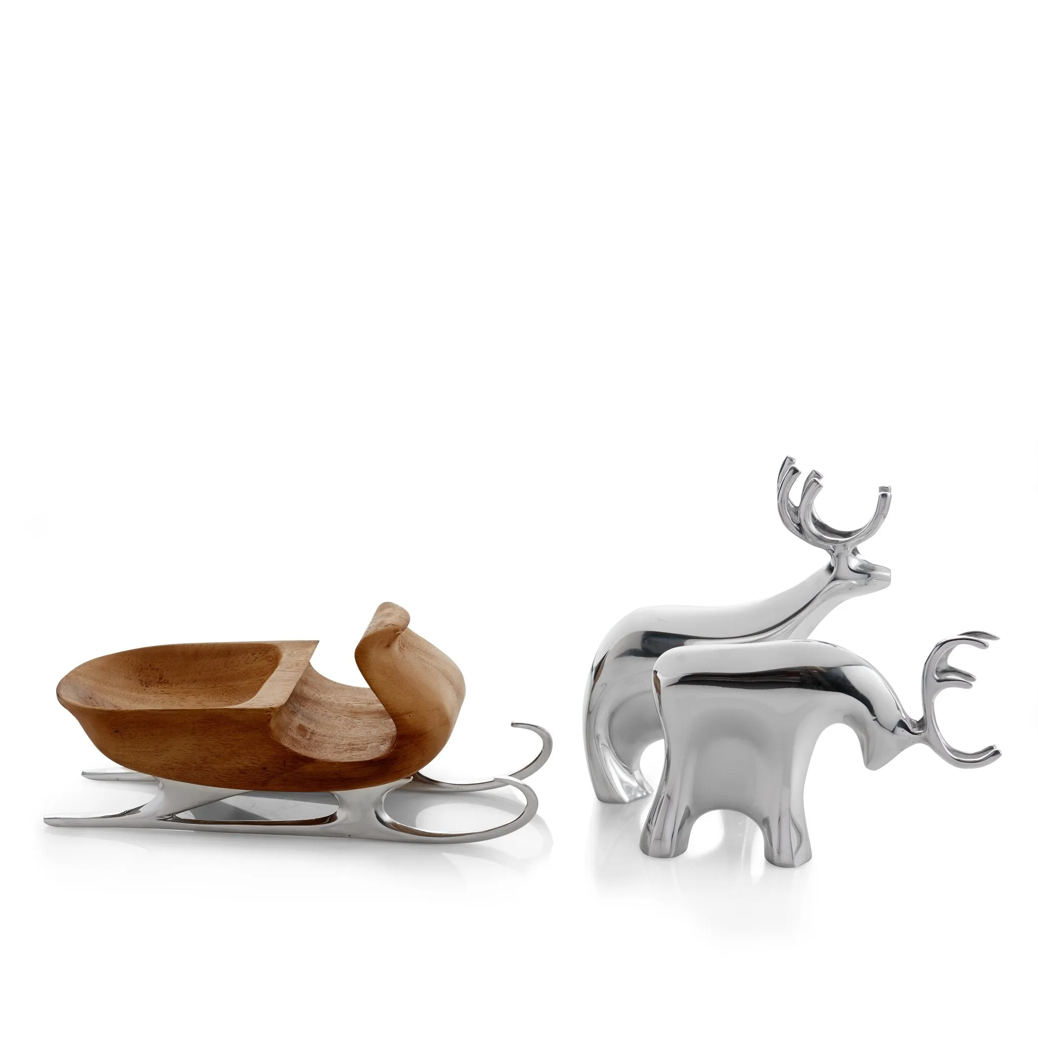 Sleigh with Reindeer