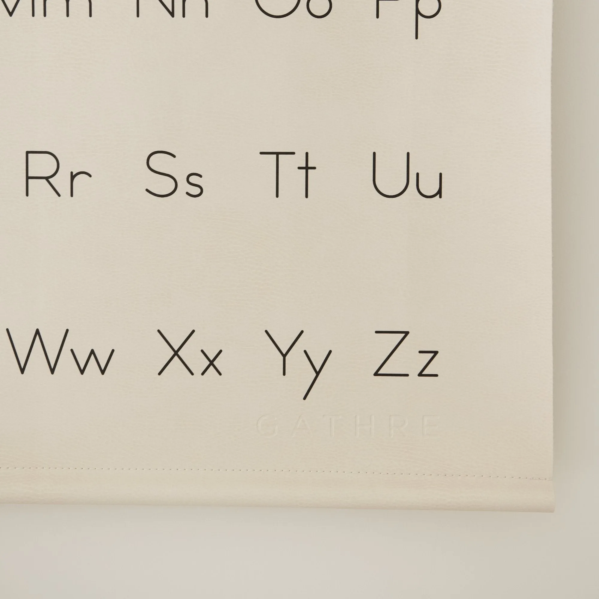 Small Tapestries - Alphabet