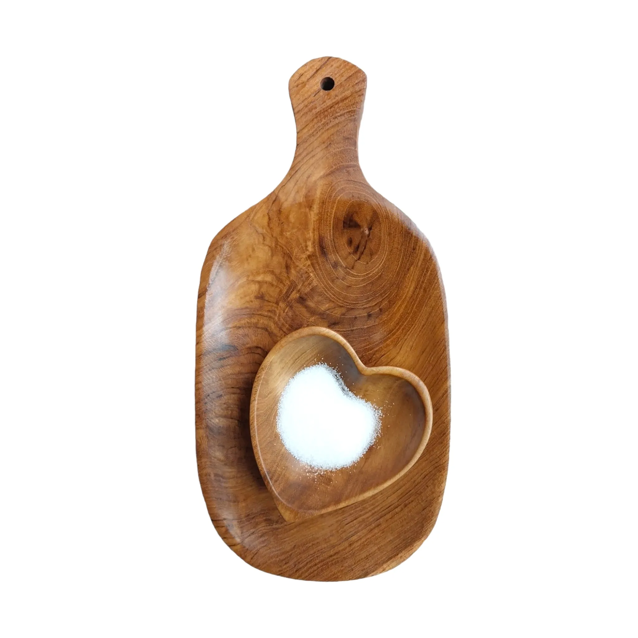 Small Wood Paddle Serving Board