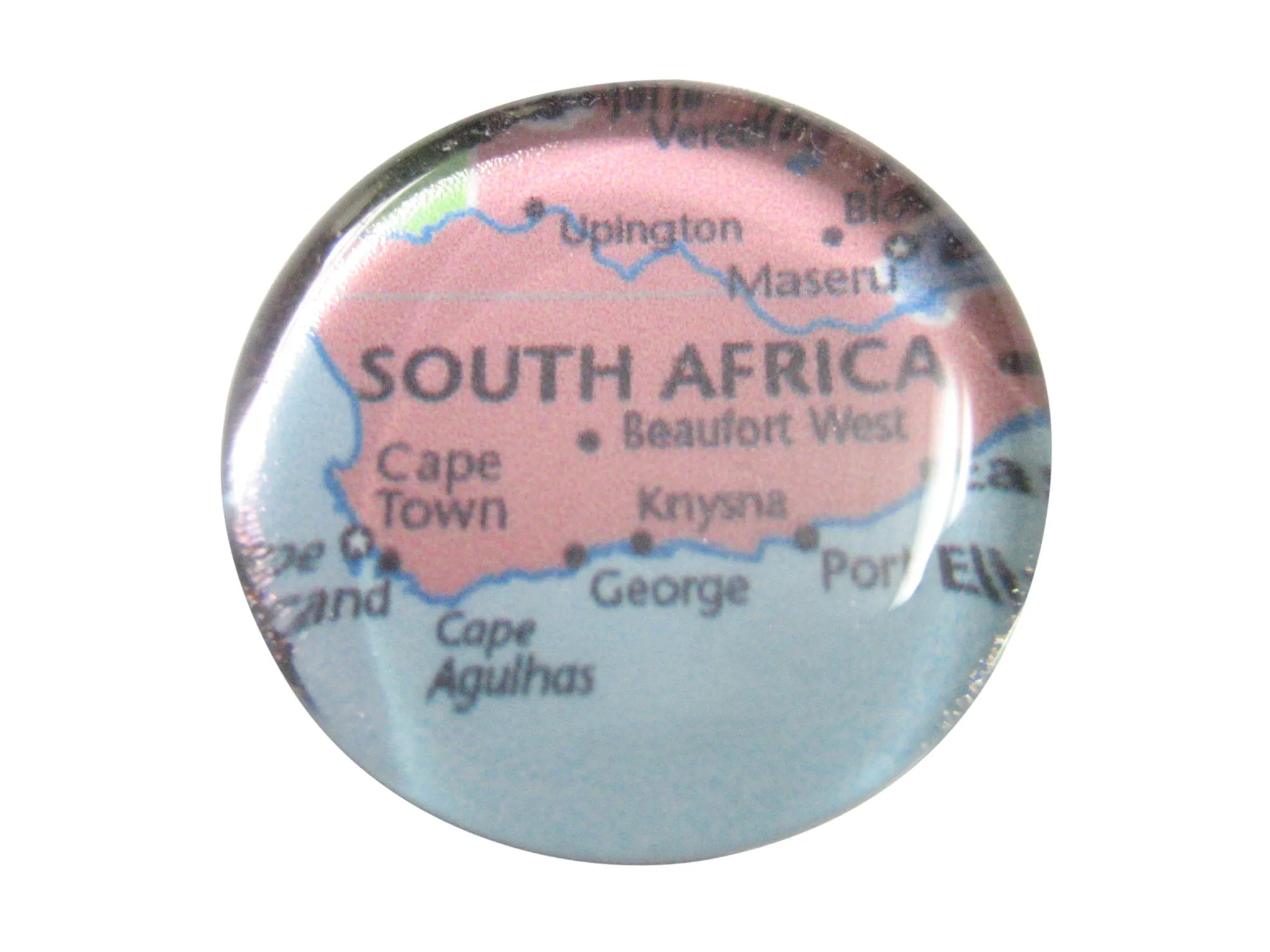 South Africa Map Pendant Magnet
