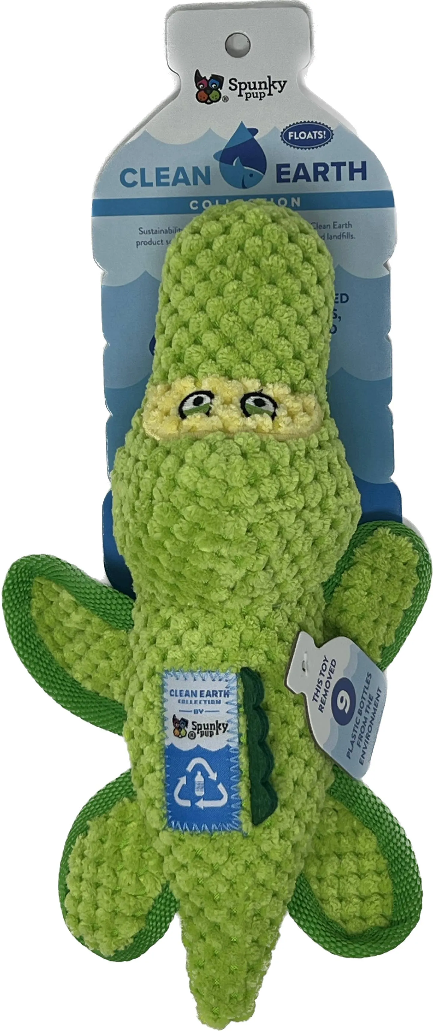 Spunky Pup - Clean Earth Recycled Plush Toys - 100% Sustainable: Small / Pelican