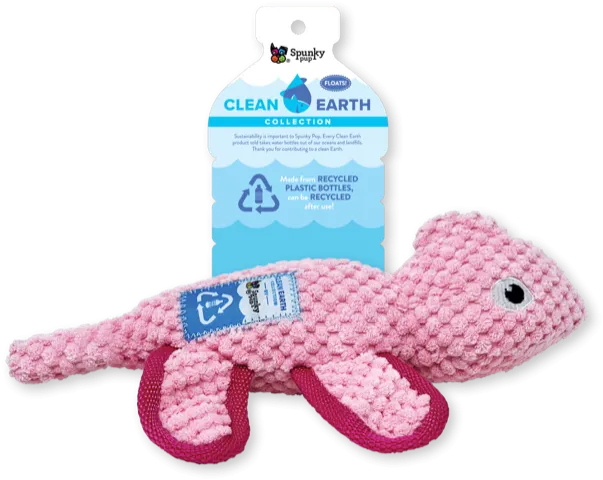 Spunky Pup - Clean Earth Recycled Plush Toys - 100% Sustainable: Small / Pelican