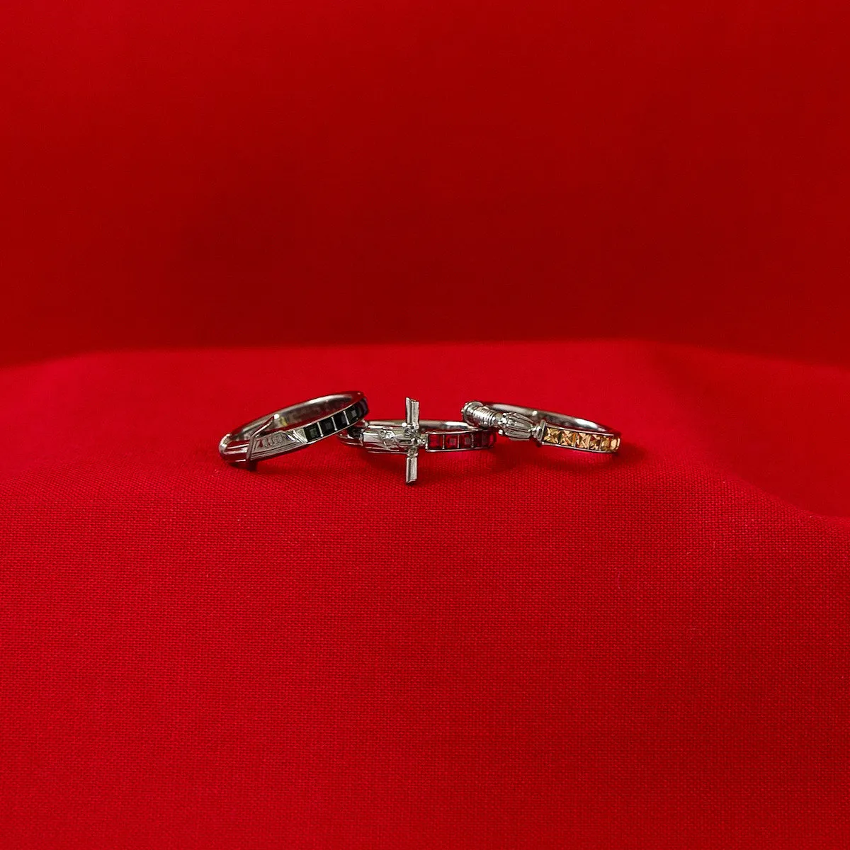 Star Wars X RockLove Kylo Ren Crystal Lightsaber Ring