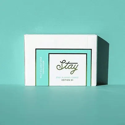 Stay Playing Cards by Patrick Kun