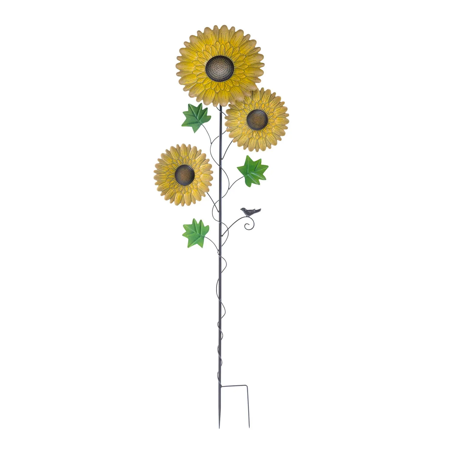 Sunflower Garden Metal Stake,55288