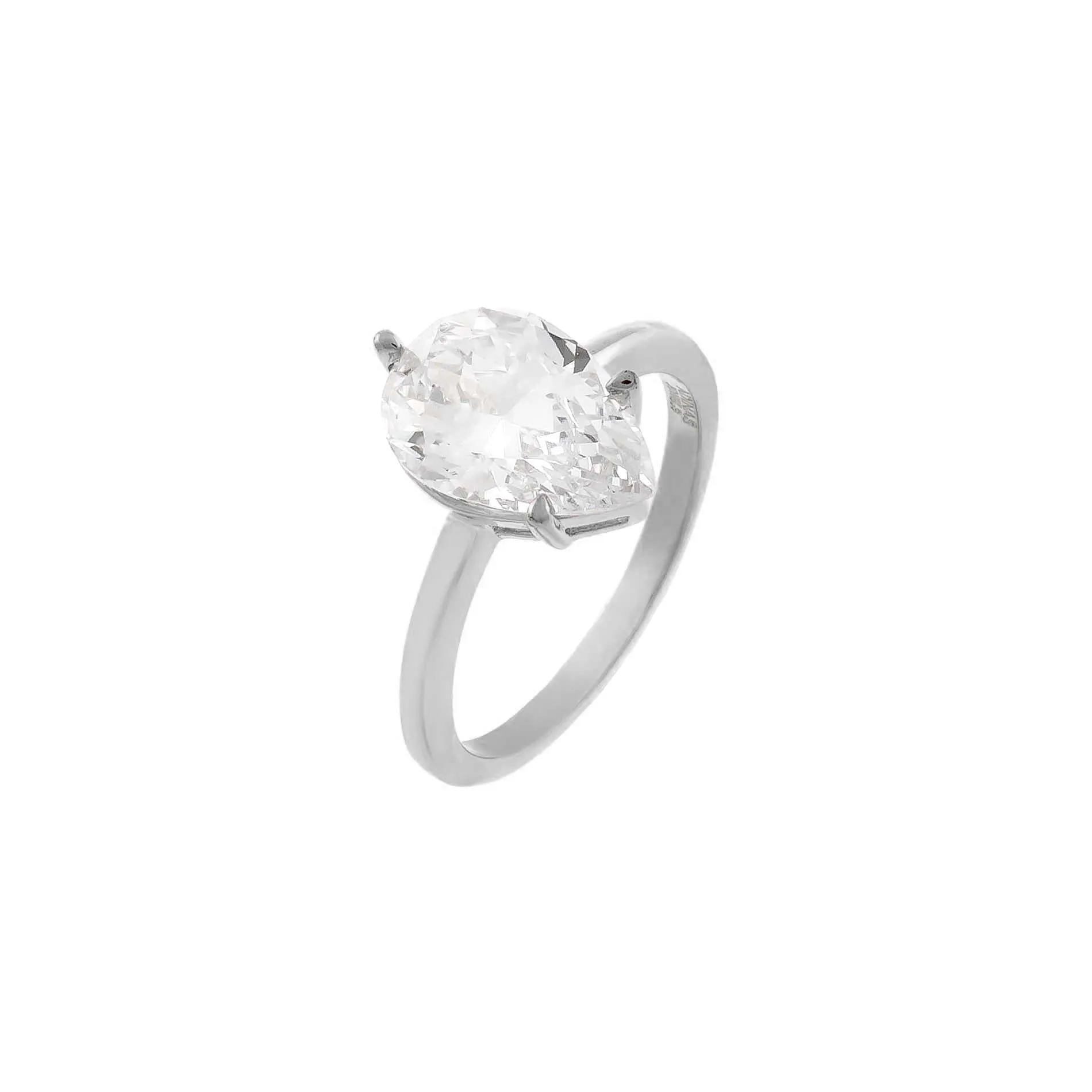 Teardrop Stone Ring