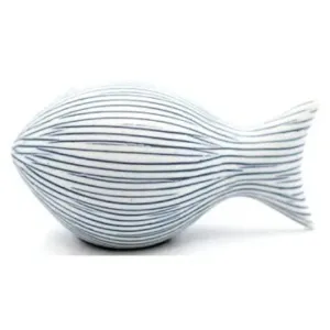 Thai Porcelain Fish, Blue Stripe