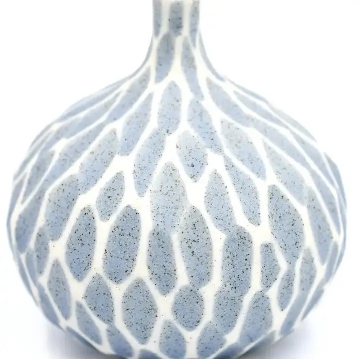 Thai Vase, Congo Tiny Pale Blue