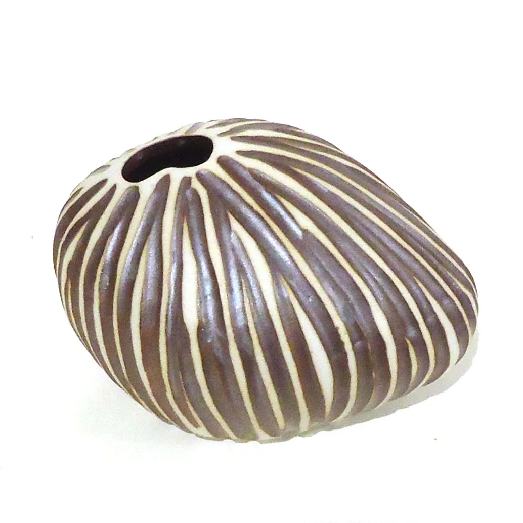 Thai Vase, Pebble Pewter