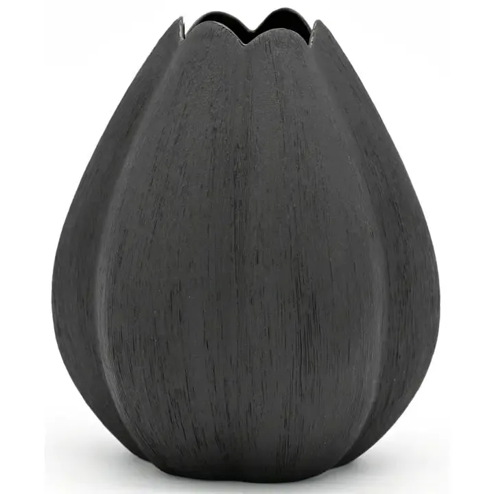 Thai Vase, Tulip Black
