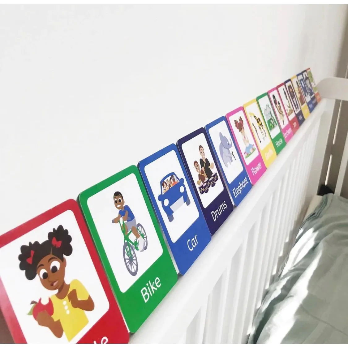 The Little Omo's Alphabet Flashcards