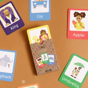 The Little Omo's Alphabet Flashcards