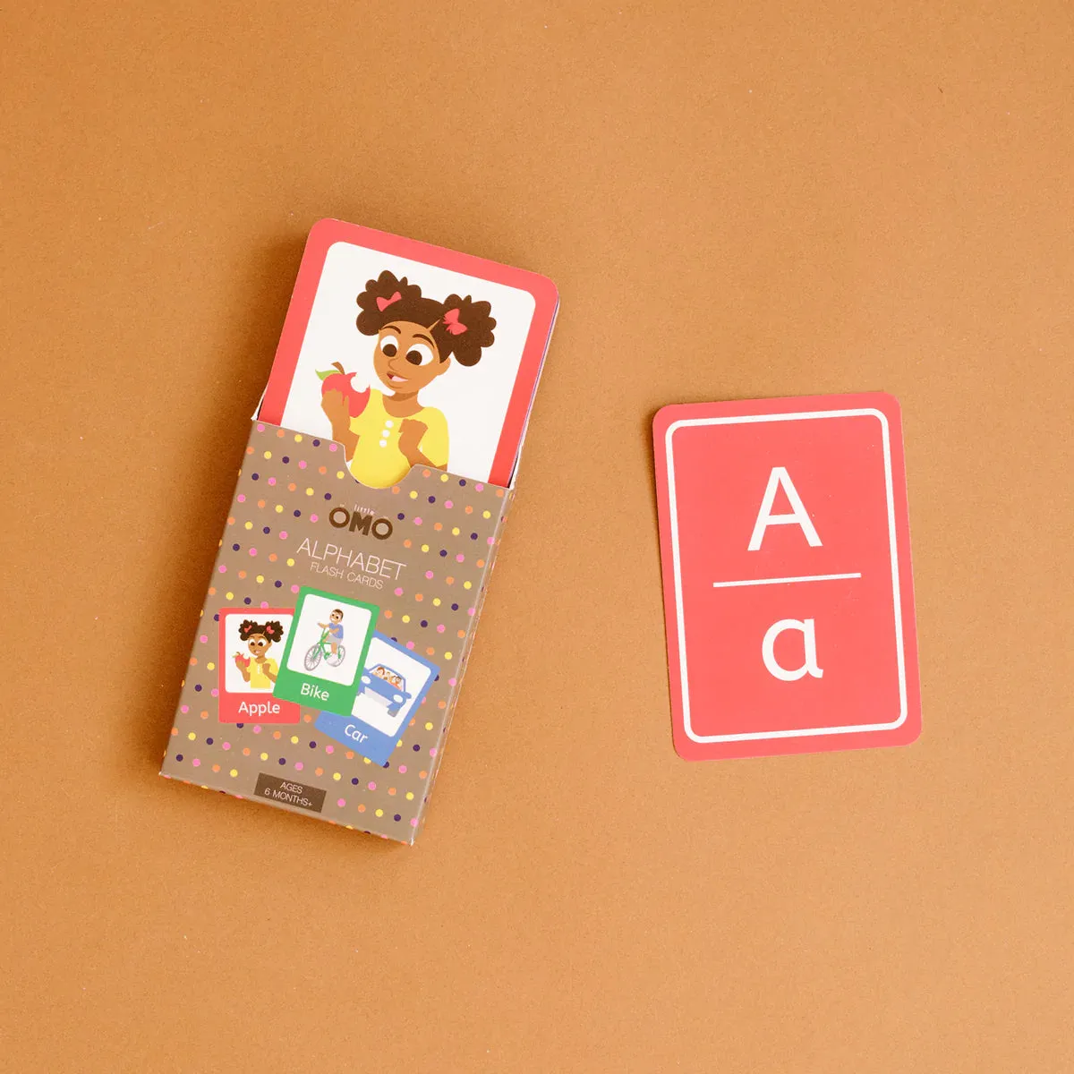 The Little Omo's Alphabet Flashcards