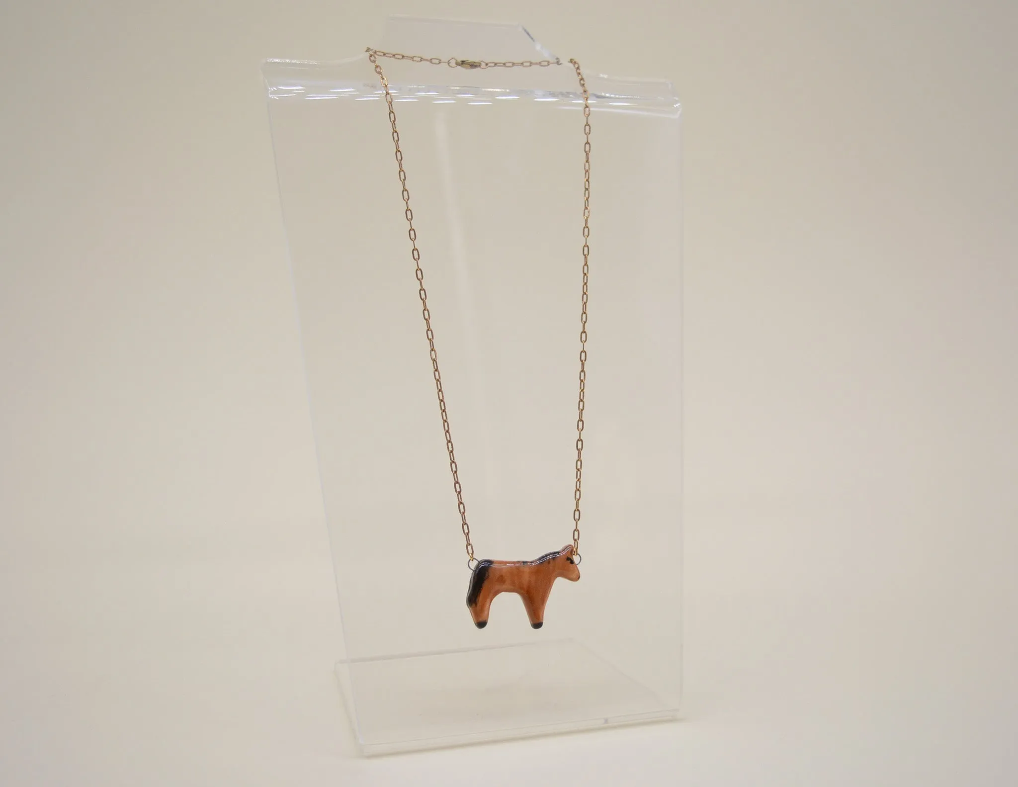 Thoroughbred Horse Necklace