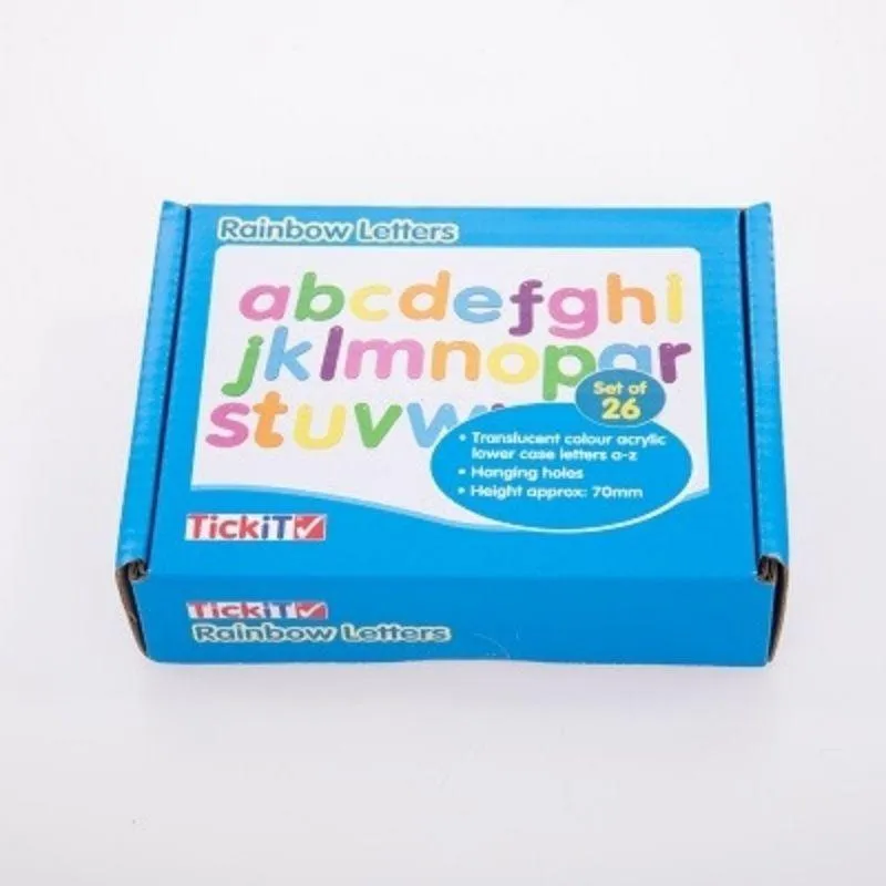 TickiT Rainbow Letters