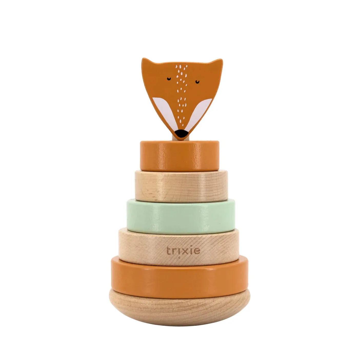Trixie Wooden Stacking Toy - Mr Fox