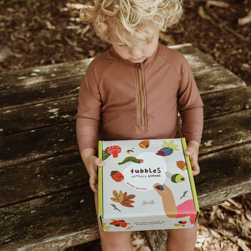 Tubbles Sensory Stones - Garden Goodies